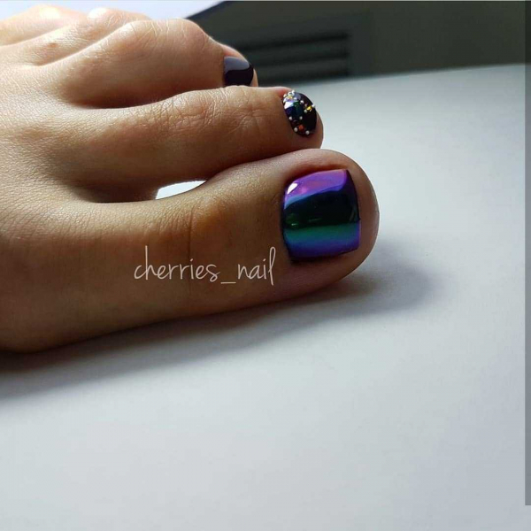 Фиолетовый маникюр — актуальные идеи (+90 фото)