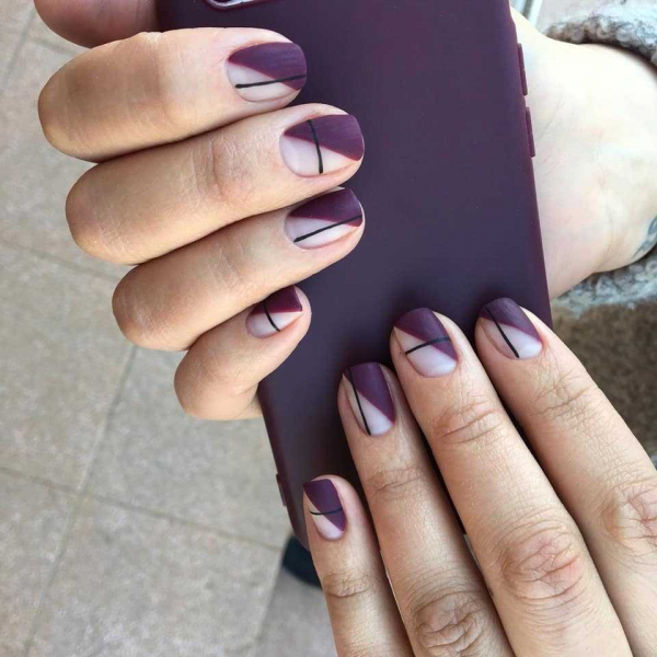 Фиолетовый маникюр — актуальные идеи (+90 фото)