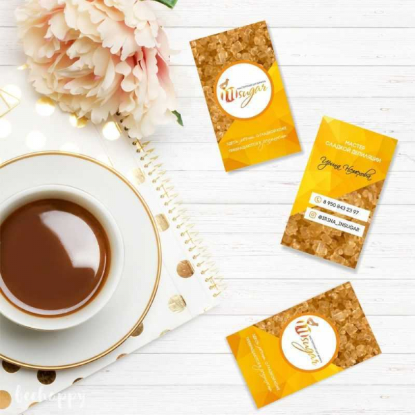 Как создать визитку для мастера маникюра (+ оригинальные идеи и фото-примеры)