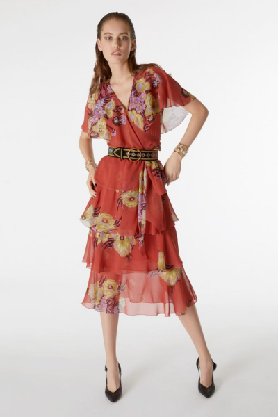 Коралловое платье 2020: с чем носить модные новинки Коралловое платье 2020: с чем носить модные новинки