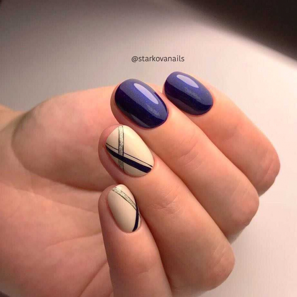 Фиолетовый маникюр — актуальные идеи (+90 фото)