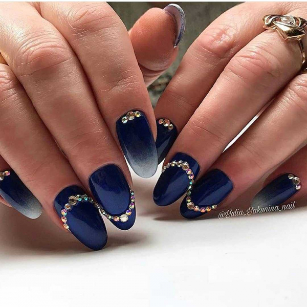 Фиолетовый маникюр — актуальные идеи (+90 фото)