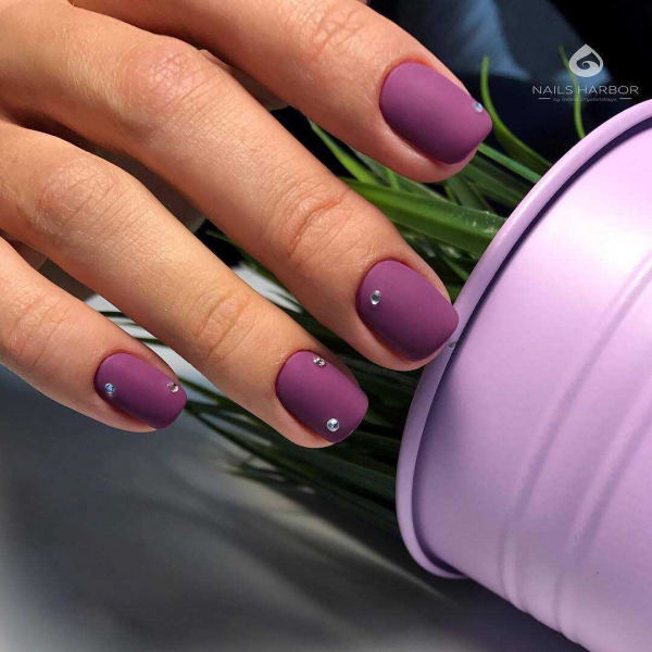 Фиолетовый маникюр — актуальные идеи (+90 фото)