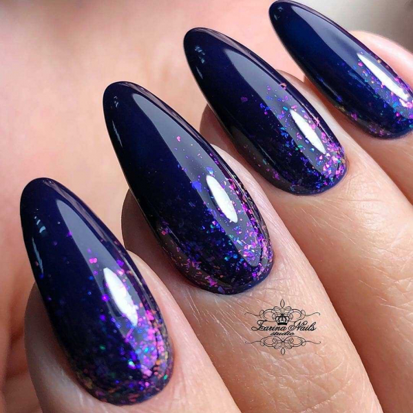 Фиолетовый маникюр — актуальные идеи (+90 фото)