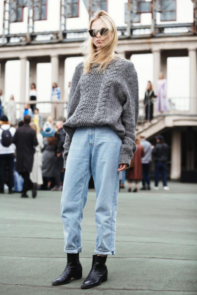 С чем носить джинсы мом – модные образы 2020 С чем носить джинсы мом – модные образы 2020