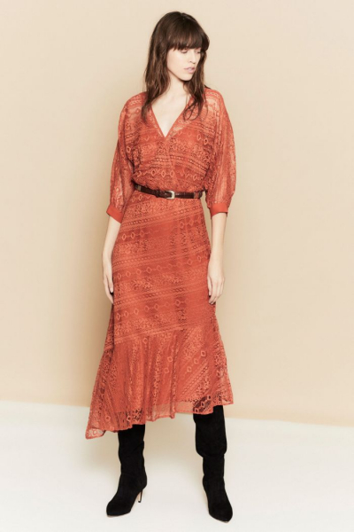 Коралловое платье 2020: с чем носить модные новинки Коралловое платье 2020: с чем носить модные новинки