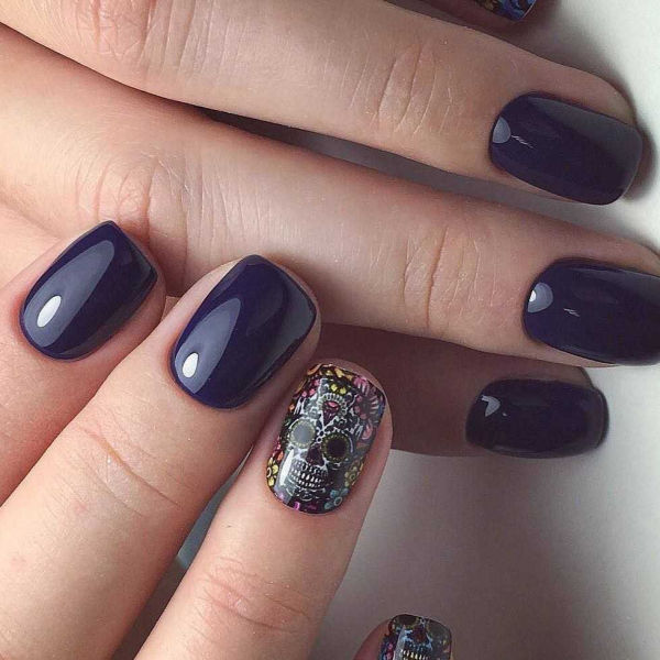 Фиолетовый маникюр — актуальные идеи (+90 фото)