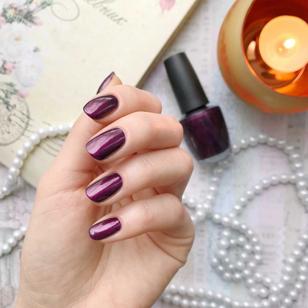 Фиолетовый маникюр — актуальные идеи (+90 фото)