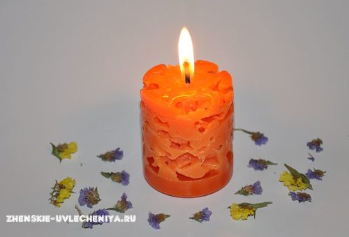 Ажурная свеча со льдом в пошаговом мастер-классе Ажурная свеча со льдом в пошаговом мастер-классе