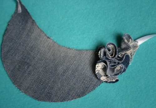 Колье из джинсов своими руками в пошаговом мастер-классе для новичков