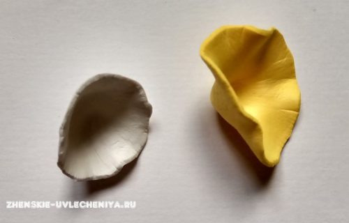 Яркие нарциссы из фоамирана для декора заколки в пошаговом мастер-классе