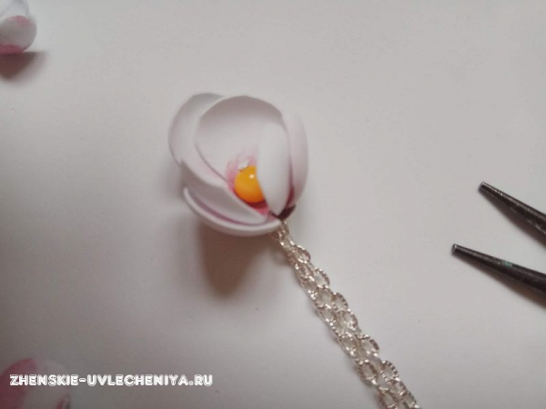 Колье из фоамирана с цветами яблони своими руками Колье из фоамирана с цветами яблони своими руками