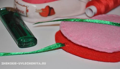 Игольница из фетра своими руками в виде книжки для ленивых