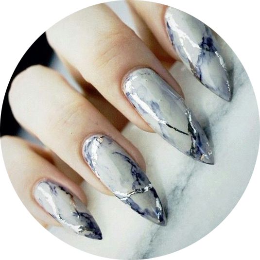 Мраморный маникюр гель-лаком: marble nails, stone nails. Как сделать?