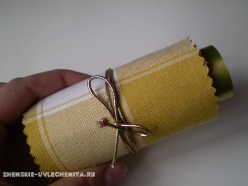 Топиарий из салфеток своими руками за полчаса и практически без затрат