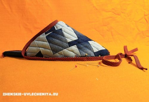 Стеганые тапочки из джинсов своими руками в подарок мужчине